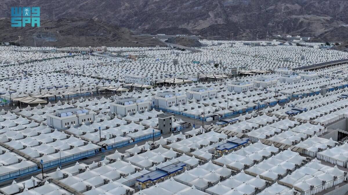 Mina in Pictures : 1.33 millions pilgrims arrive Saudi Arabia for Hajj 2025