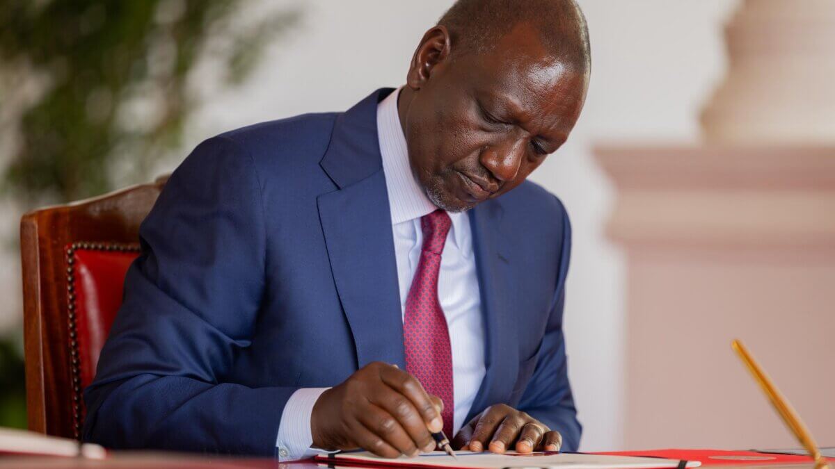 President Ruto assents to the Anti-Money Laundering and Combating of Terrorism Financing Laws (Amendment) Bill, 2025.