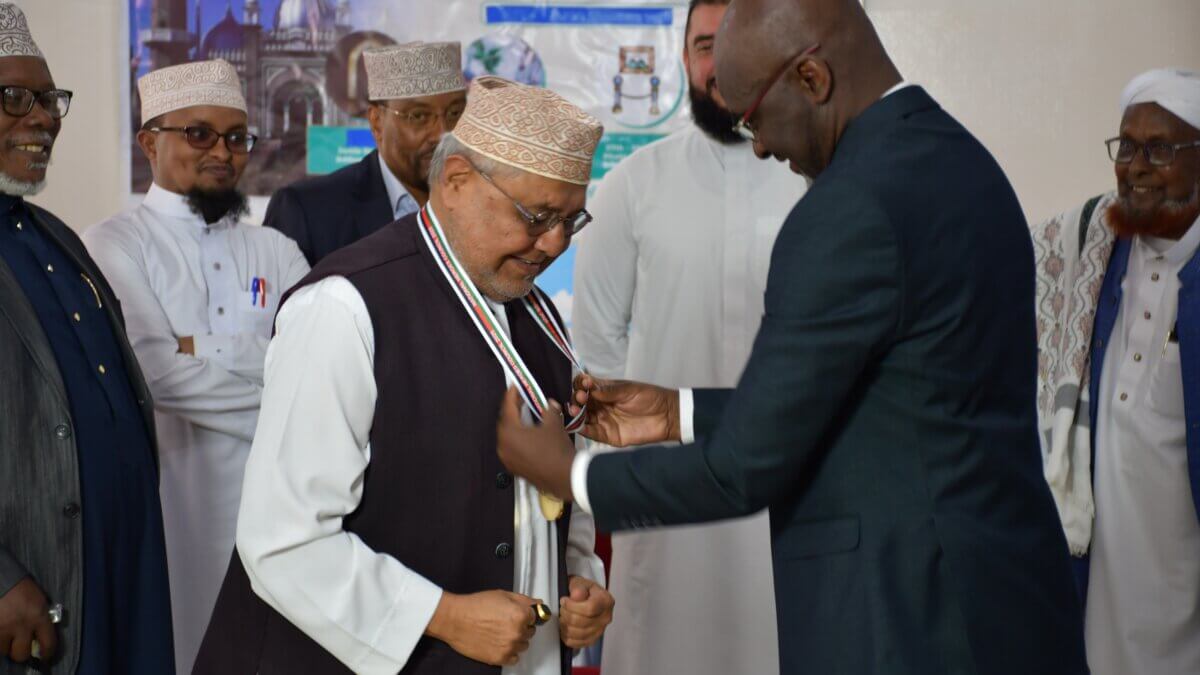 Jamia Mosque Nairobi Secretary General Honored as National Hero in Philanthropy